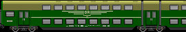 Doppelstockgliederzug DR -- double-decker-link-train DR